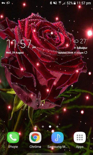 Magical Rose Live Wallpaper screenshot 3