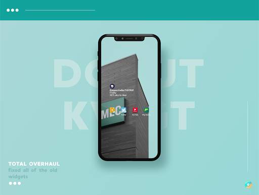 Donut KWGT screenshot 3