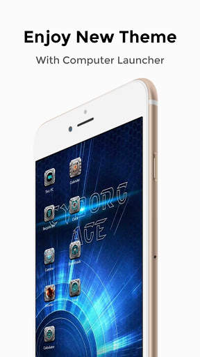 Cyborg Age Theme screenshot 1