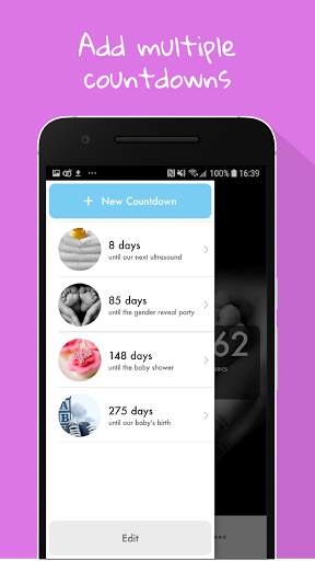 Baby Countdown Widget screenshot 8
