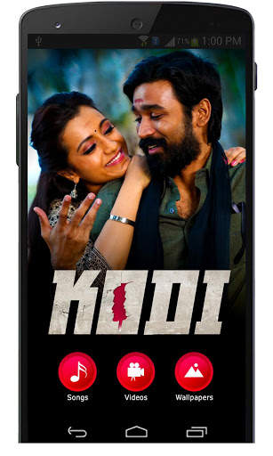 Kodi Tamil Movie Songs screenshot 1