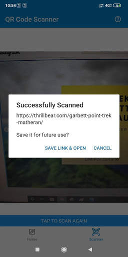 Open Links From Instagram Post: Scan, Read QR Code screenshot 3