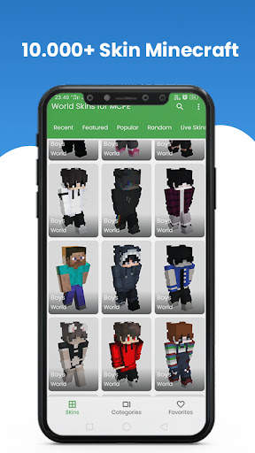 World Skin for Minecraft 2022 screenshot 1