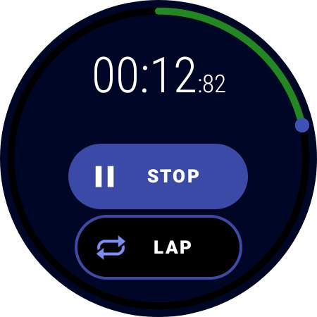 Stopwatch (Wear OS) screenshot 12
