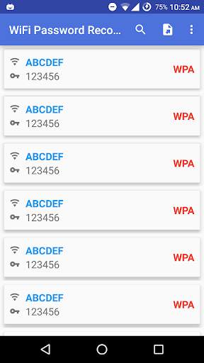 Khôi phục mật khẩu WIFI screenshot 1