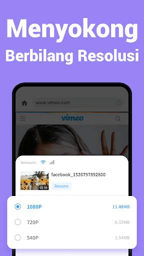 Aplikasi Pemuat Turun Video HD-2021 screenshot 2