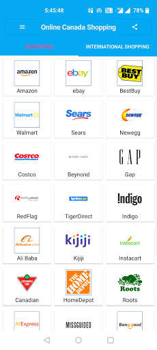 Online Canada Shopping- All In One Shopping App screenshot 1