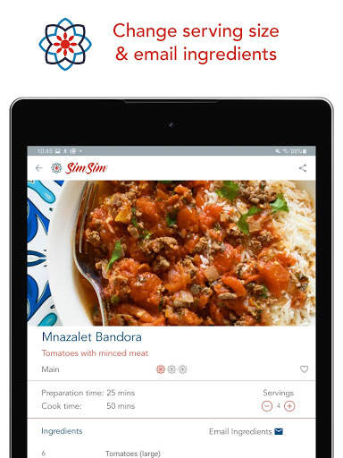 SimSim Middle Eastern Recipes screenshot 15