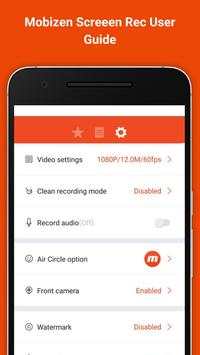 Screen Recorder Mobizen Tips screenshot 1