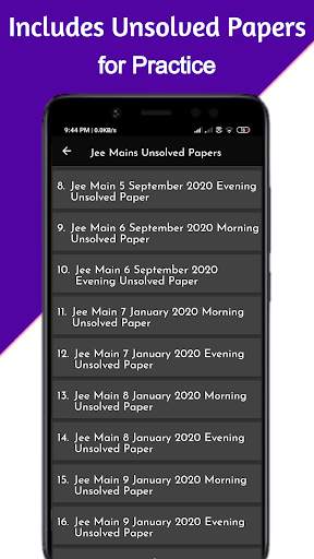JEE Mains Solved Papers Offline screenshot 7