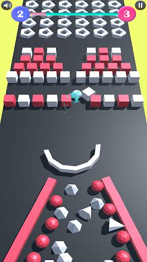 Color 3D SpeedBall Push screenshot 8