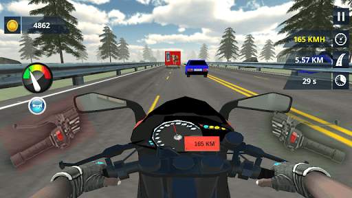 Traffic Motorbike Racer: Highway Rider 3D screenshot 3