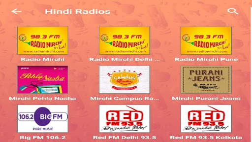Live Radio screenshot 1
