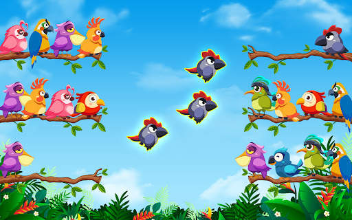 Bird Sort: Color Puzzle Game screenshot 9