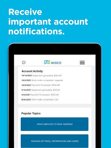 Midco My Account screenshot 10