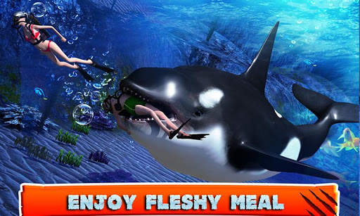 Killer Whale Beach Attack 3D screenshot 2