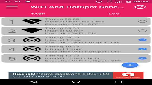 WiFi And HotSpot Schedule screenshot 1