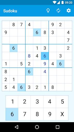 Sudoku screenshot 1