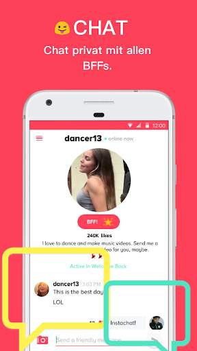 Instachat screenshot 3