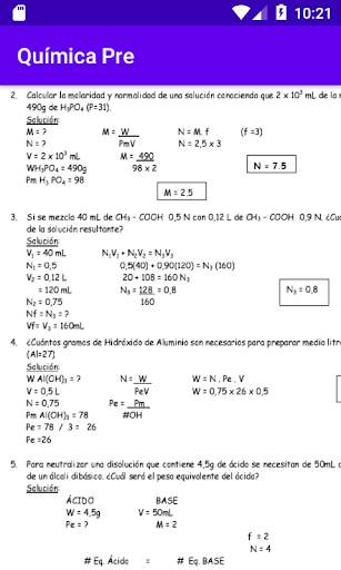 Química Teoría Gratis screenshot 7