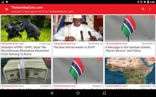 Gambia : Latest News screenshot 7