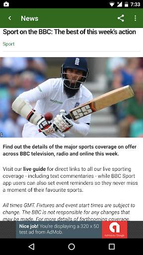 Cricket News: Read Offline 7 تصوير الشاشة