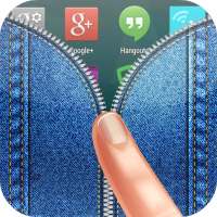 Jean Zipper Lock Screen logo