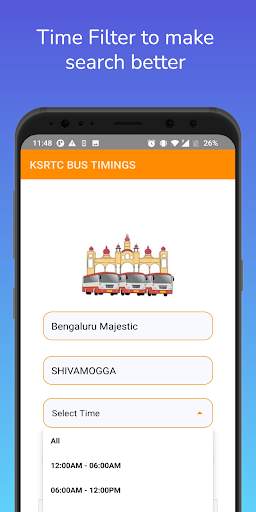 KSRTC  Bus Timings screenshot 3