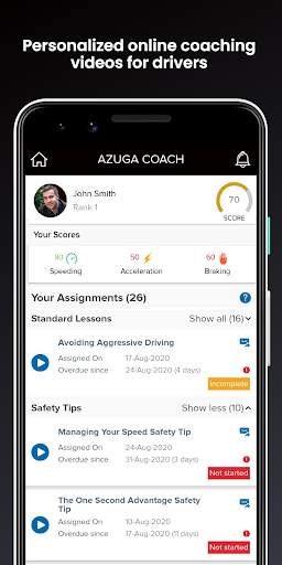Azuga FleetMobile 5 تصوير الشاشة