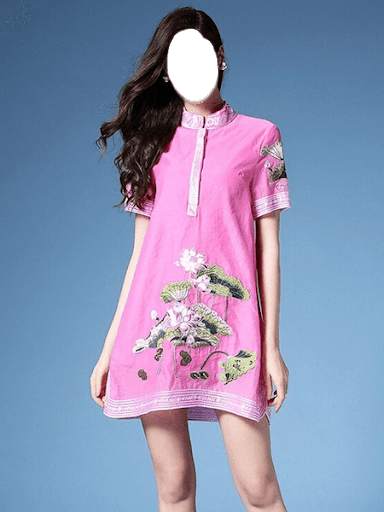 Embroided Shirt - Women Selfie screenshot 4