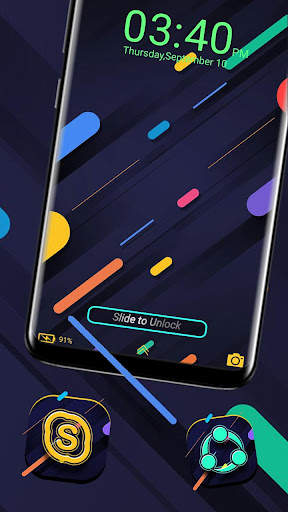 Colorful Abstract Theme screenshot 4