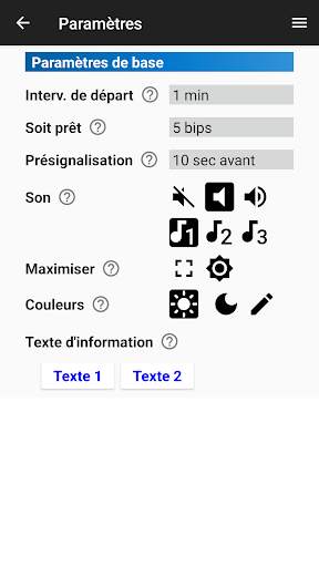 Go! - Horloge de départ screenshot 2