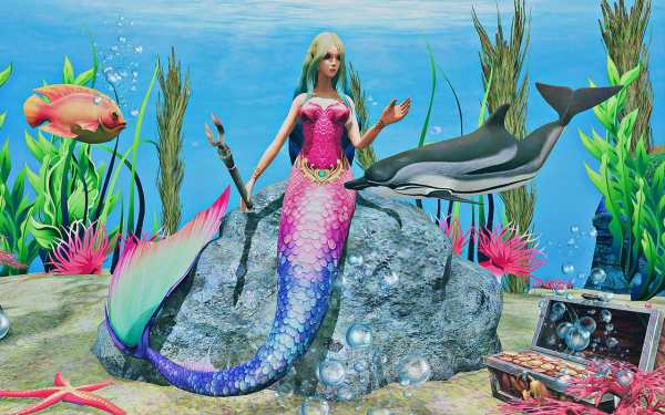 Mermaid Simulator 3D Sea Games screenshot 8