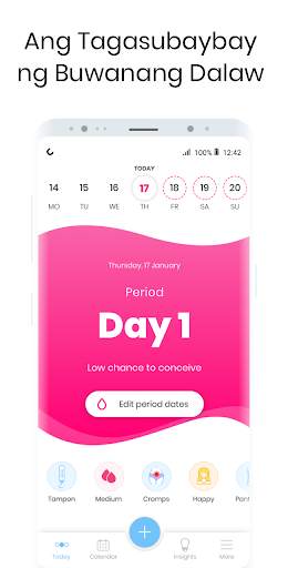 MIA: Calculator ng Panregla, Obulasyon at Mayabong screenshot 1