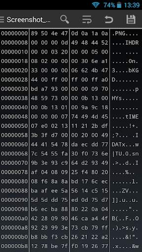 HEX Editor screenshot 2