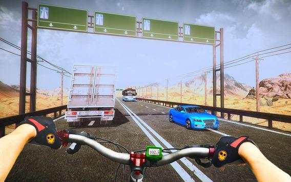 Bicycle Racing Highway Stunt Racer screenshot 5