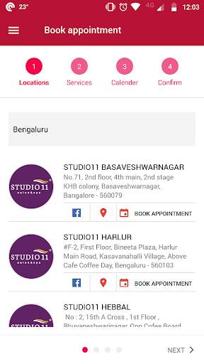 STUDIO11 Salon & Spa screenshot 4