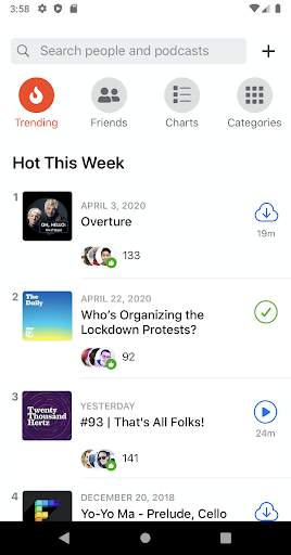 Podhero Podcast Player screenshot 4