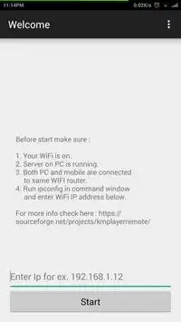KM Player Remote screenshot 1