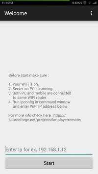 KM Player Remote screenshot 1