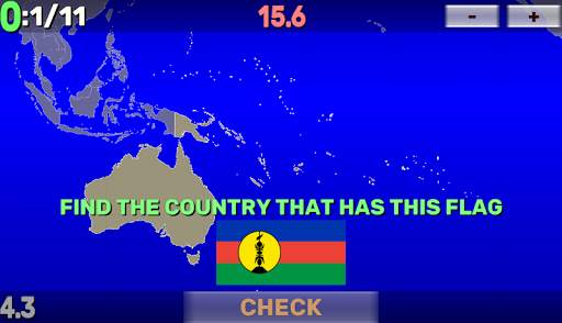 World Map Quiz: Coutries, Capi screenshot 7
