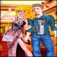 dress up week games girl from fashion salon logo