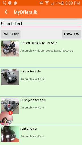 MyOffers.lk Free Classifieds screenshot 4