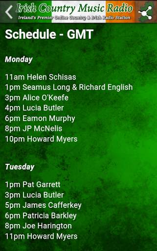 ICMR Irish Country Music Radio screenshot 4
