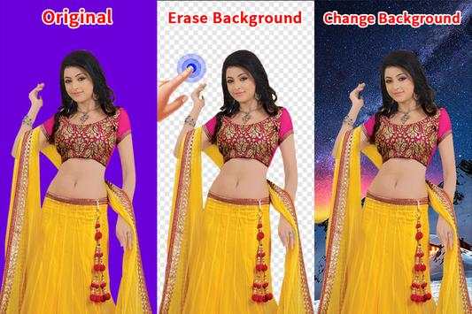 Lahenga Saree Woman Photo Editor 1 تصوير الشاشة