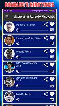 Cristiano Ronaldo Ringtones 1 تصوير الشاشة