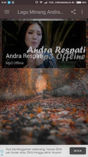 Lagu Minang Andra Respati Offline screenshot 6
