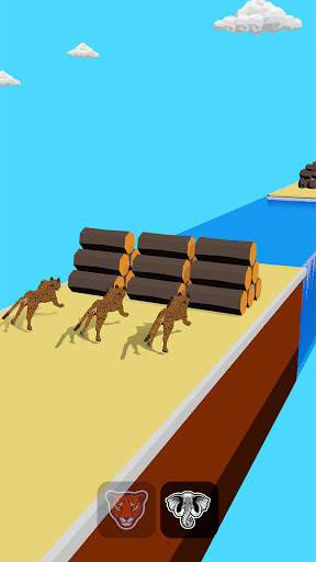 Animal Transform: Epic Race 3D screenshot 1