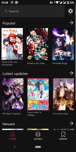 Manga Fox screenshot 1