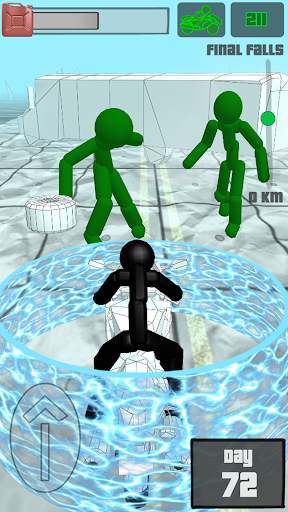 Stickman Zombie: Motorcycle Ra screenshot 8
